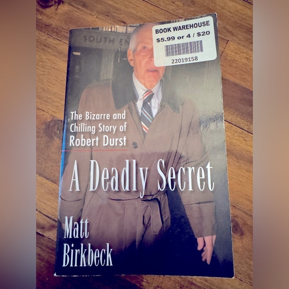 “A Deadly Secret” book by Matt Birkbeck
